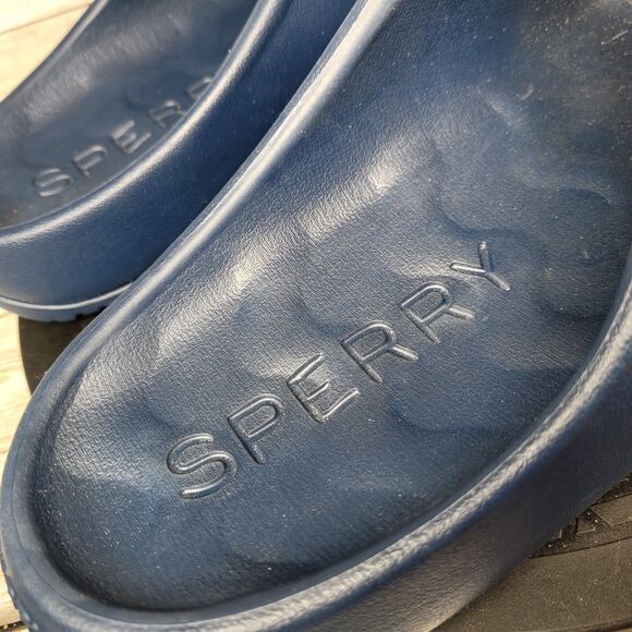 Sperry Men’s Size 13 Blue Foam Open Toe Comfort Sandals - Picture 2 of 10